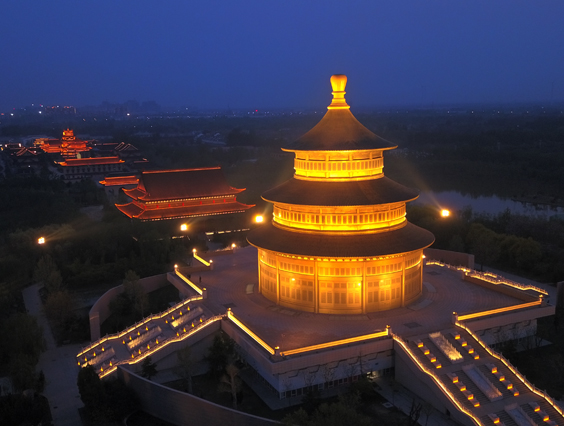 月色印古寺，光影繪禪意 — 勇電照明慶云金山寺項(xiàng)目