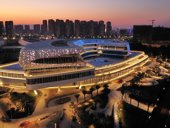 燈火輝煌，勇電助力福州冠城大通廣場